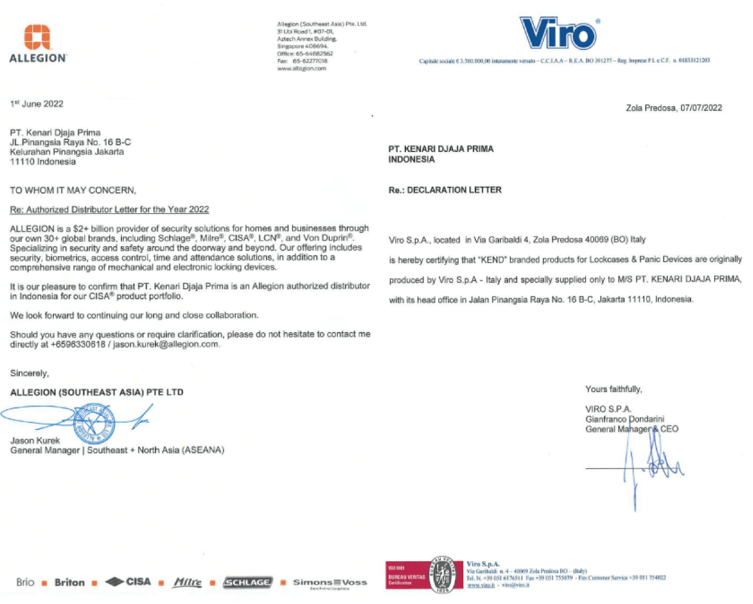 Certified Distributor